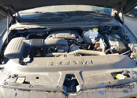 2021 Ram 1500 Big Horn Quad Cab 4X4 6'4 Box from USA, damaged, VIN 1C6SRFBT6MN683623